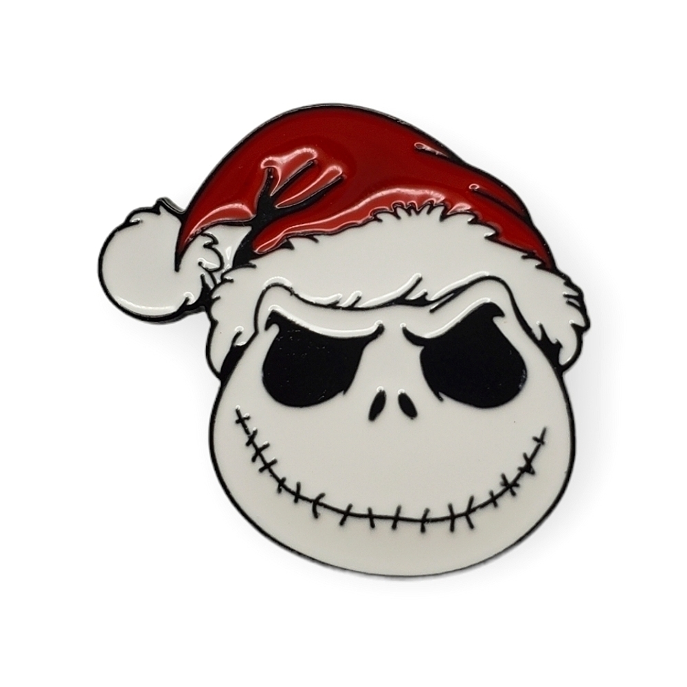 The Nightmare Before Christmas Jacks Head w/ Santa Hat